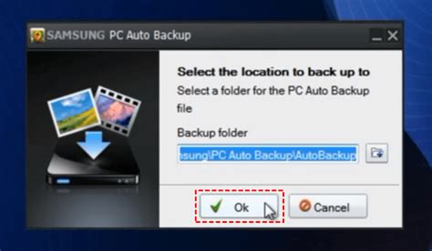 pc auto backup Samsung camera